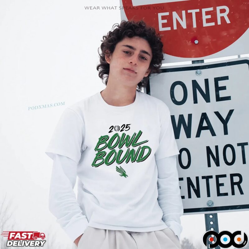 North Texas Mean Green Football 2025 Bowl Bound T Shirt