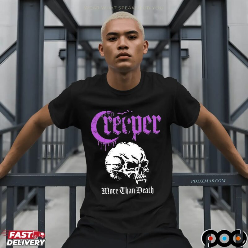 Skull Creeper More Than Death T Shirt