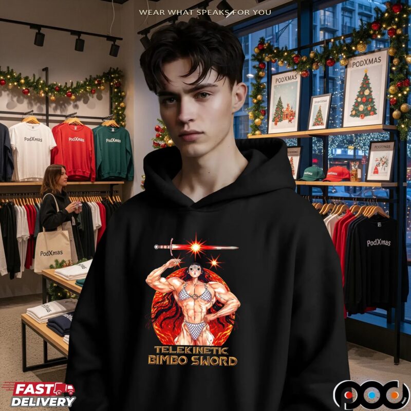 Rebecca Kirby Telekinetic Bimbo Sword T Shirt