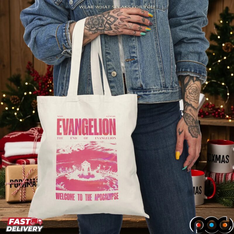 Evangelion The End Of Evangelion Welcome To The Apocalypse T Shirt