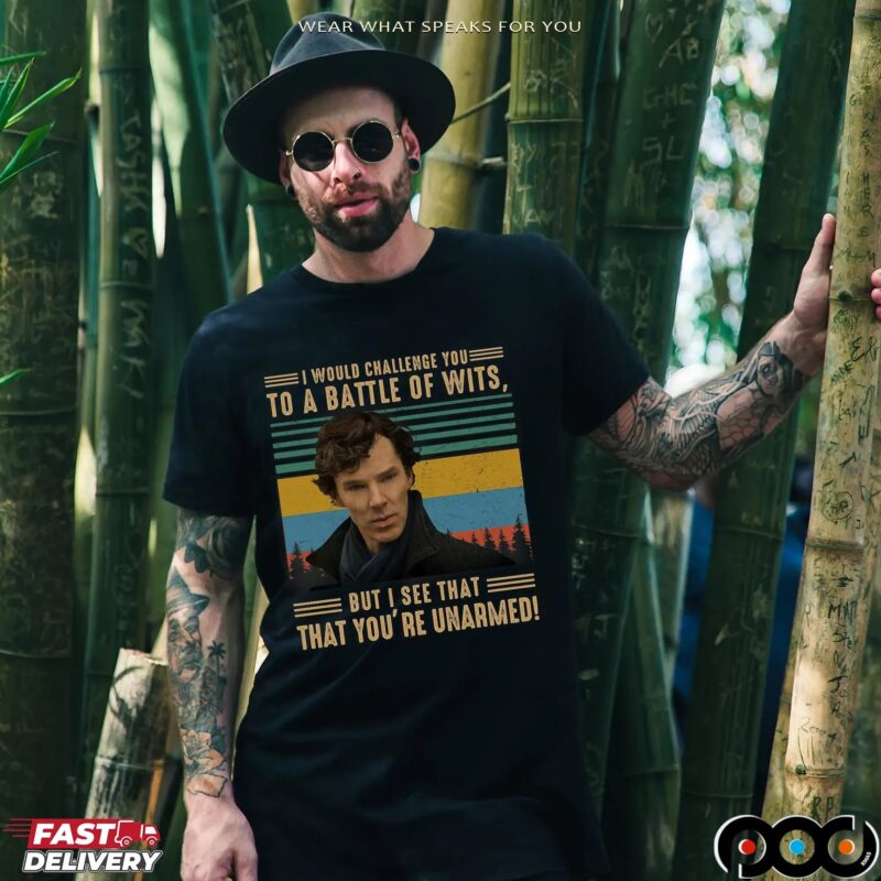 Princess Bride I Would Challenge You To A Battle Of Wits Benedict Cumberbatch Retro T Shirt