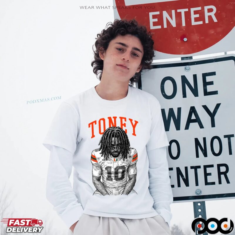 Malachi Toney Miami Hurricanes Football Gabos T Shirt Malachi Toney Miami Hurricanes Football Gabos T Shirt