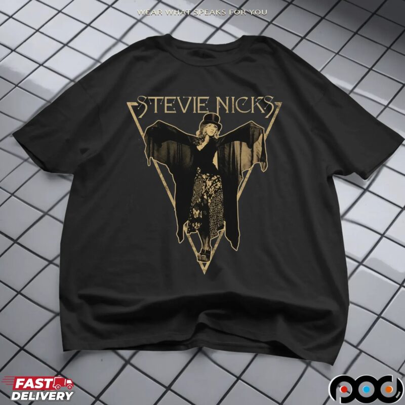 Stevie Nicks 2025 Tour Witchy Vintage Triangle Graphic T Shirt