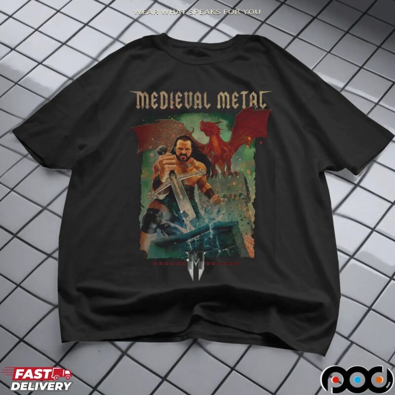 Drew Mcintyre Medieval Metal T Shirt