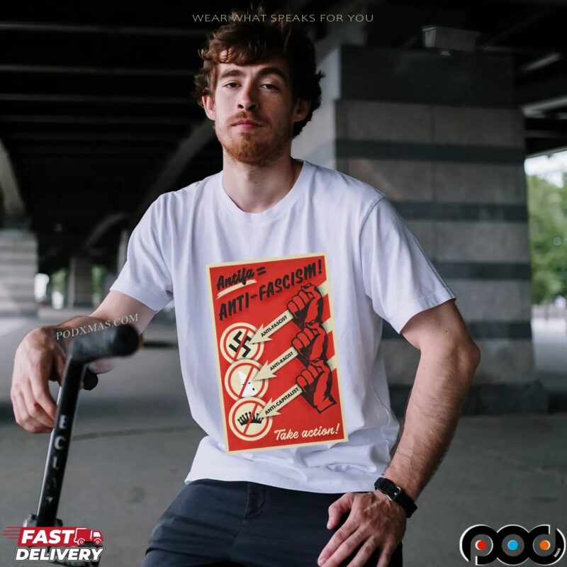 Antifascist Action Unisex T Shirt_2