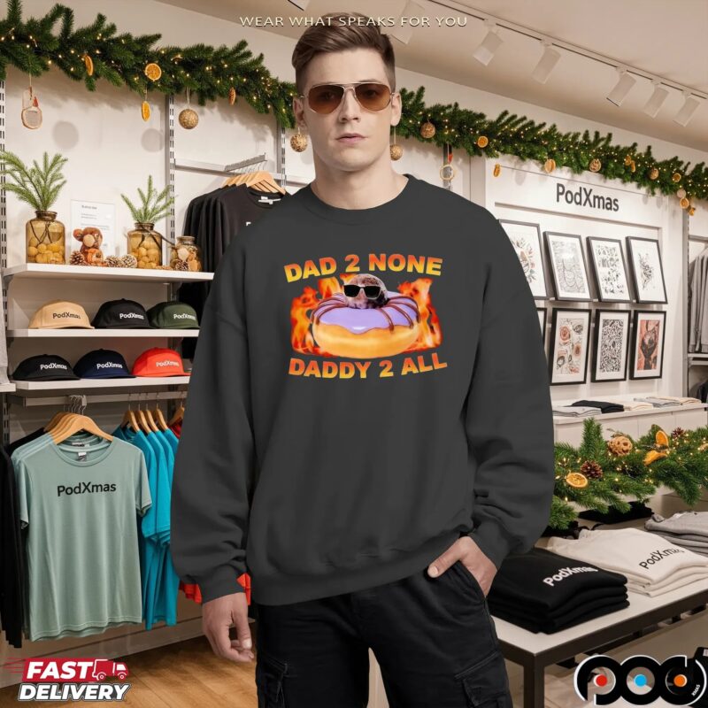 Spidey Dad 2 None Daddy 2 All Dunkin' Donuts T Shirt