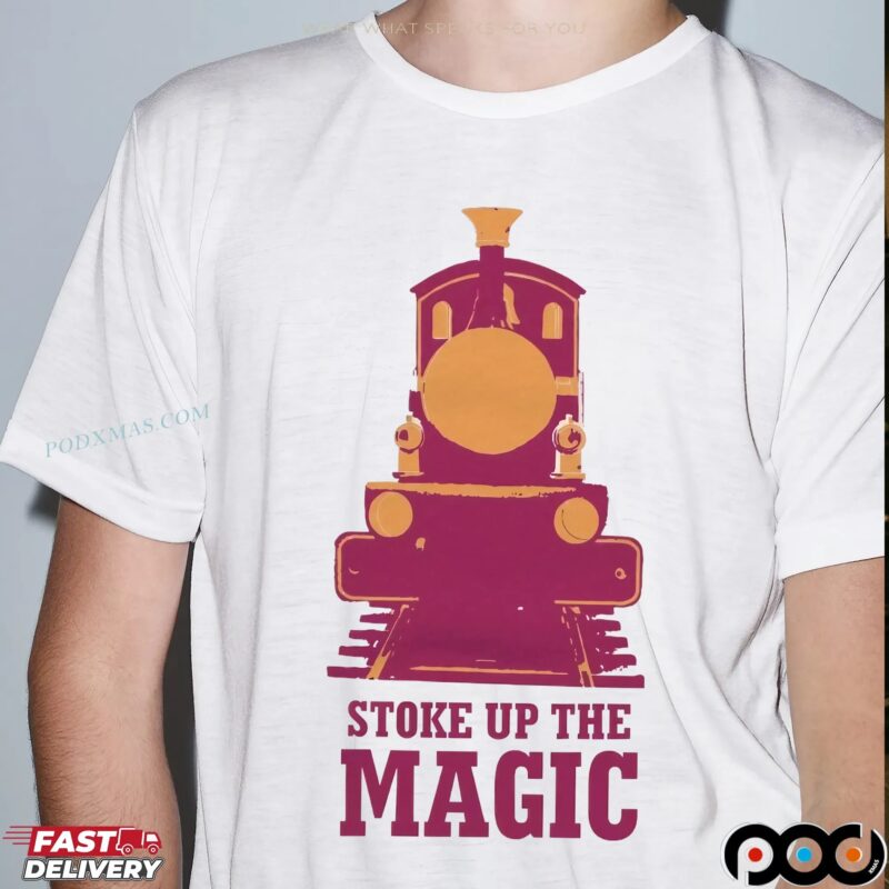Magic Railroad Stoke Up The Magic Graphic T Shirt