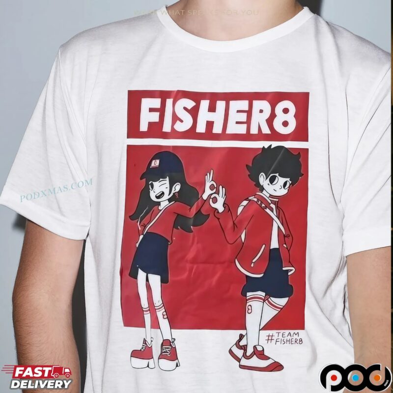 Fisher8 Team Anime Duo T Shirt