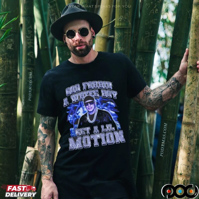 Jeffrey Epstein God Forbid A White Boy Get A Lil Motion Bootleg T Shirt