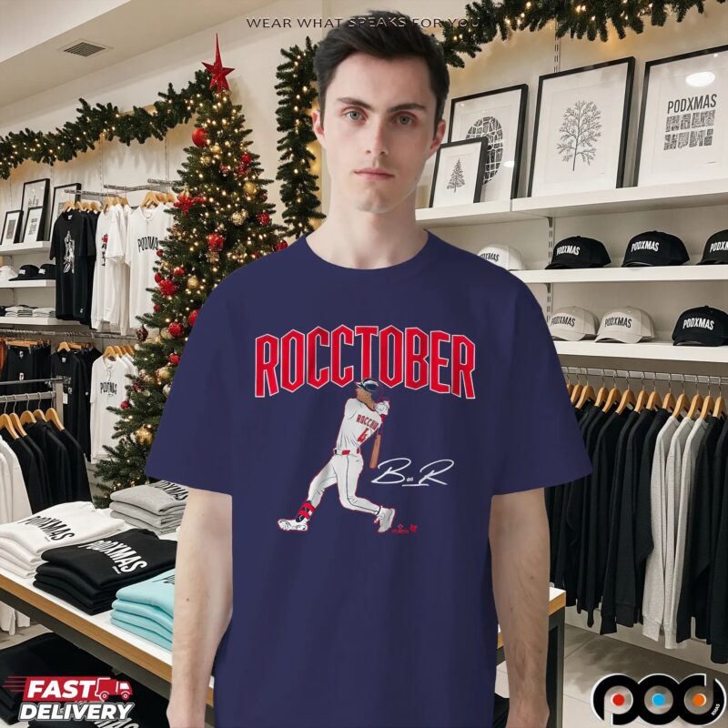 Rocctober Brayan Rocchio Cleveland Guardians T Shirt Rocctober Brayan Rocchio Cleveland Guardians T Shirt