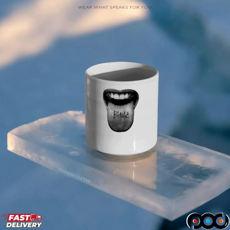 MGK Wearing Binge Tongue T Shirt