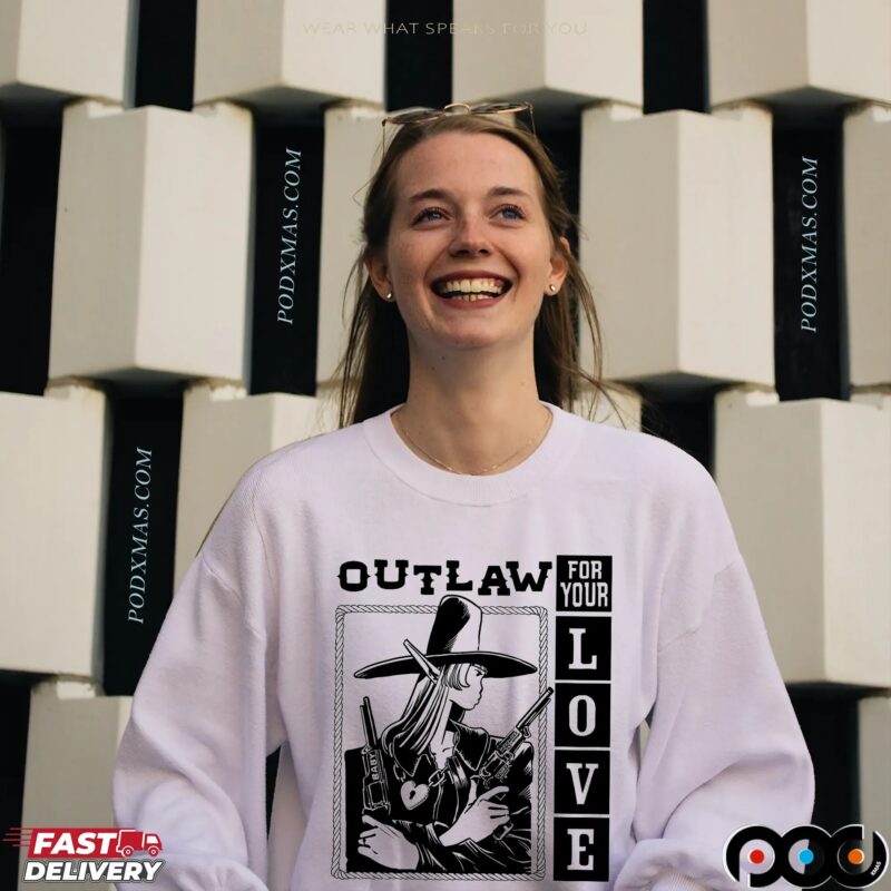 Outlaw For Your Love Bird Boot T Shirt Outlaw For Your Love Bird Boot T Shirt