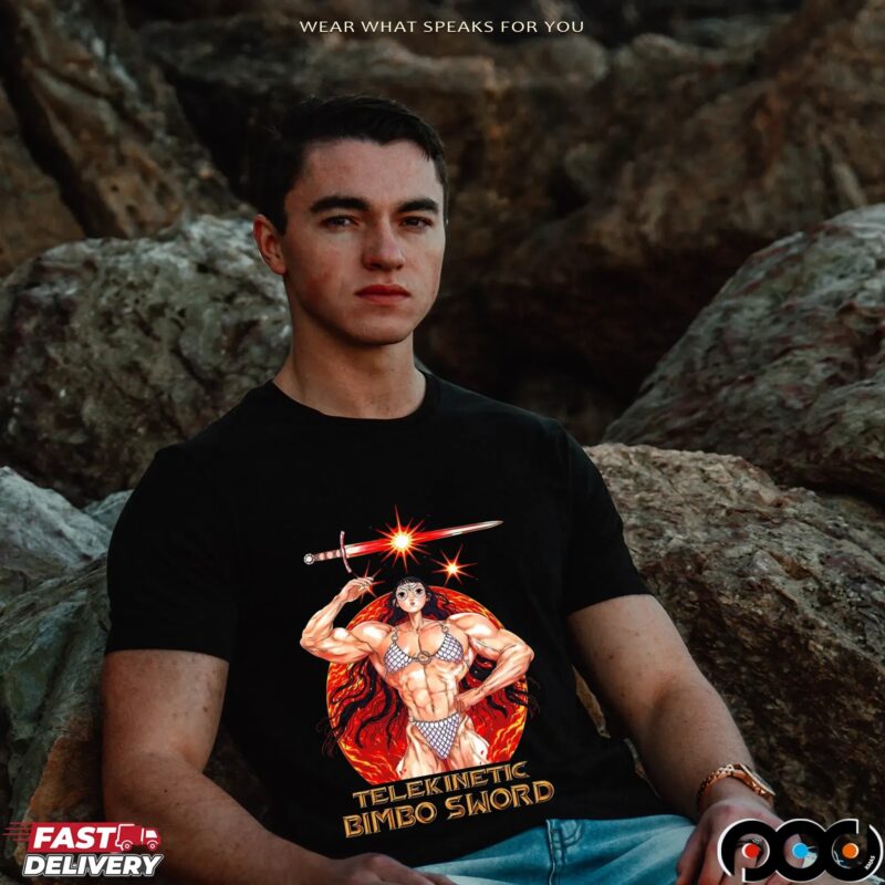 Rebecca Kirby Telekinetic Bimbo Sword T Shirt
