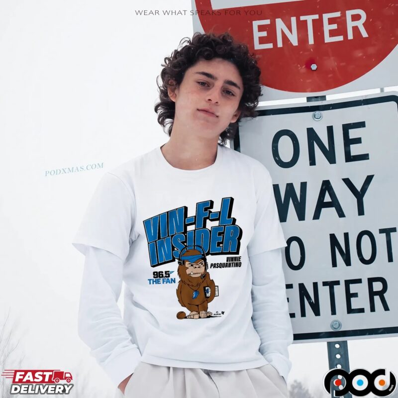 96.5 The Fan The Vin-F-L Insider T Shirt 96.5 The Fan The Vin-F-L Insider T Shirt