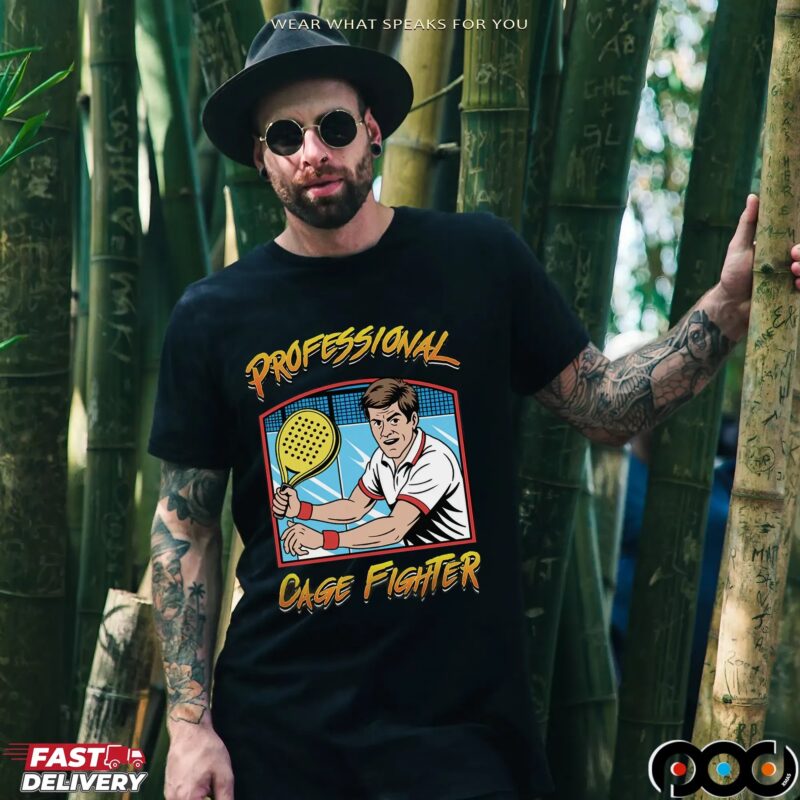 Professional Cage Fighter Padel T Shirt