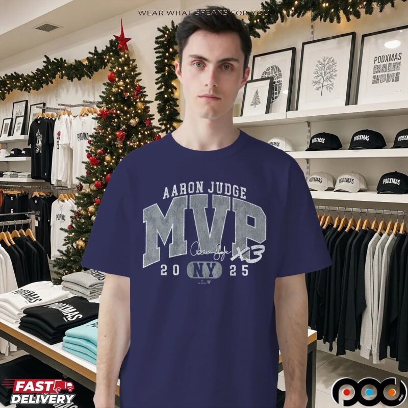 Aaron Judge 2025 MVP New York Yankees T Shirt Aaron Judge 2025 MVP New York Yankees T Shirt