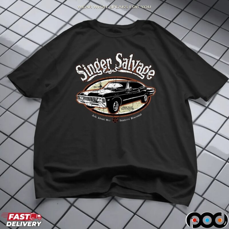 Singer Salvage Ask About Our Hunter's Discount Car Lover T Shirt