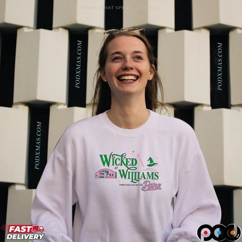 Wicked At Williams There's No Place The Barn Christmas T Shirt