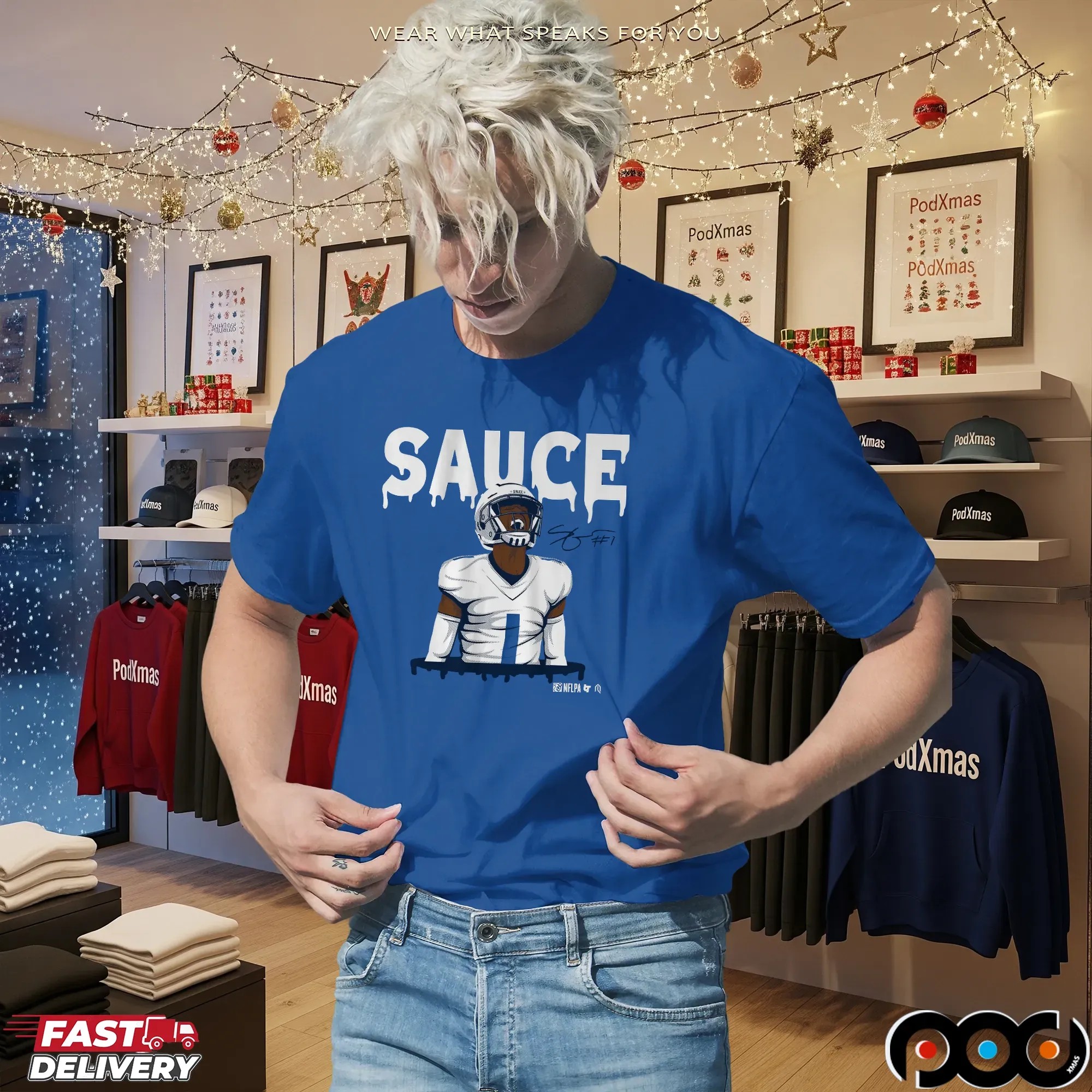 Ahmad Sauce Gardner The Drip Indy T Shirt