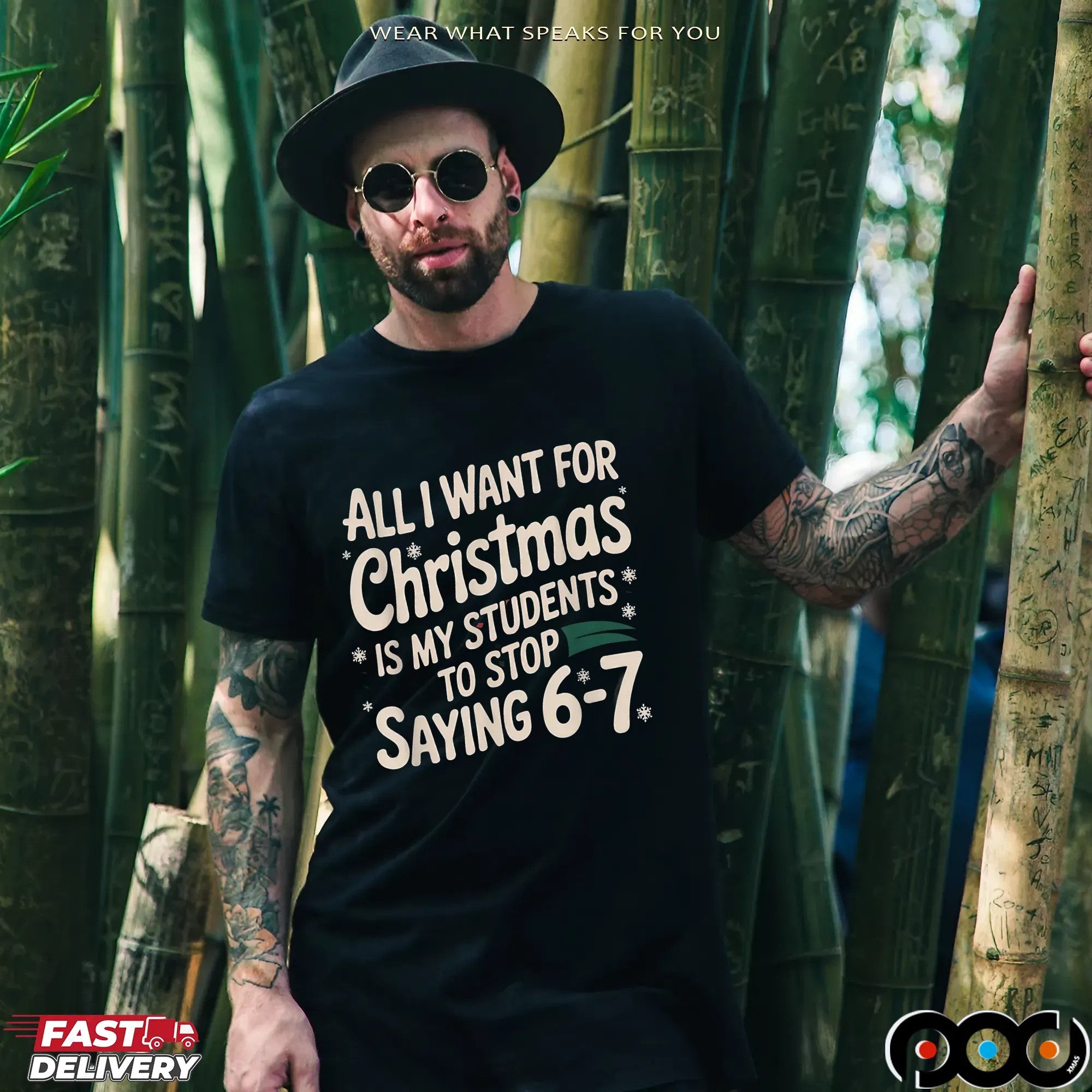 All I Want For Christmas Is My Students To Stop Saying 6-7 Shirt