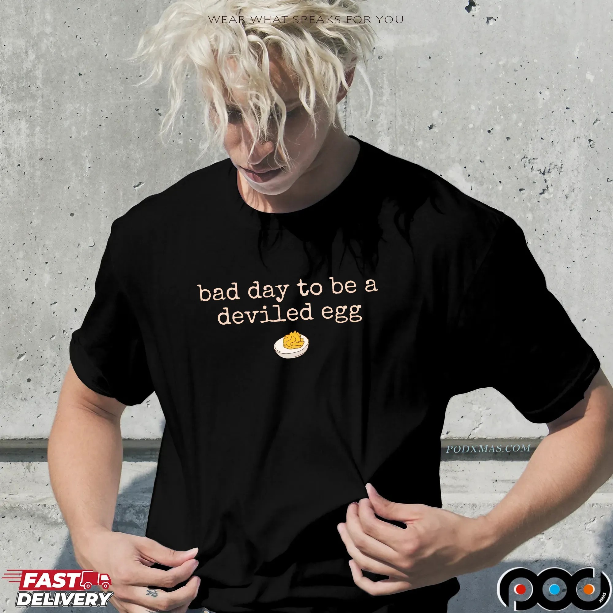 Bad Day To Be A Deviled Egg Funny Thanksgiving Dinner T Shirt