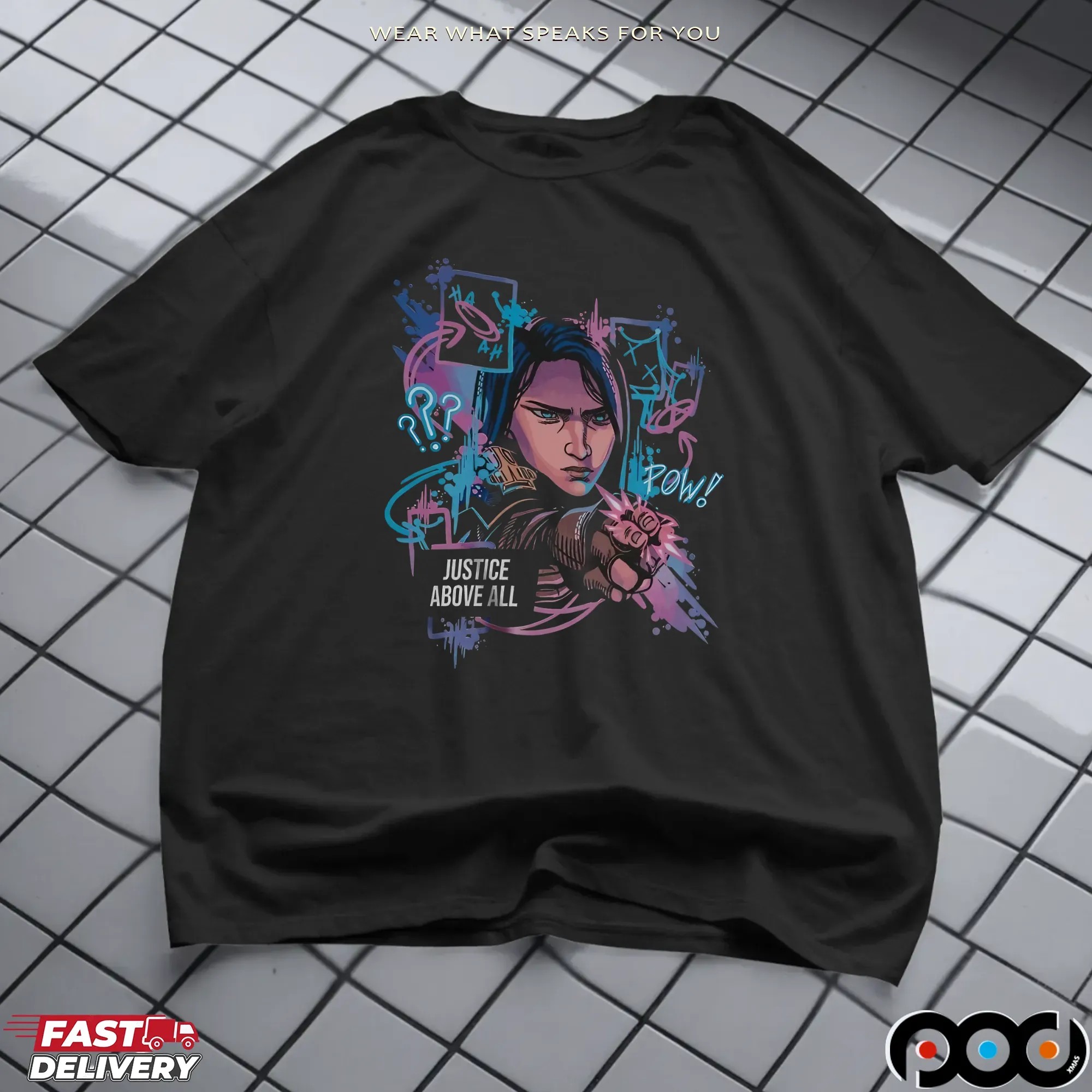 Caitlyn Kiramman League Of Legends Arcane Justice Above All Shirt