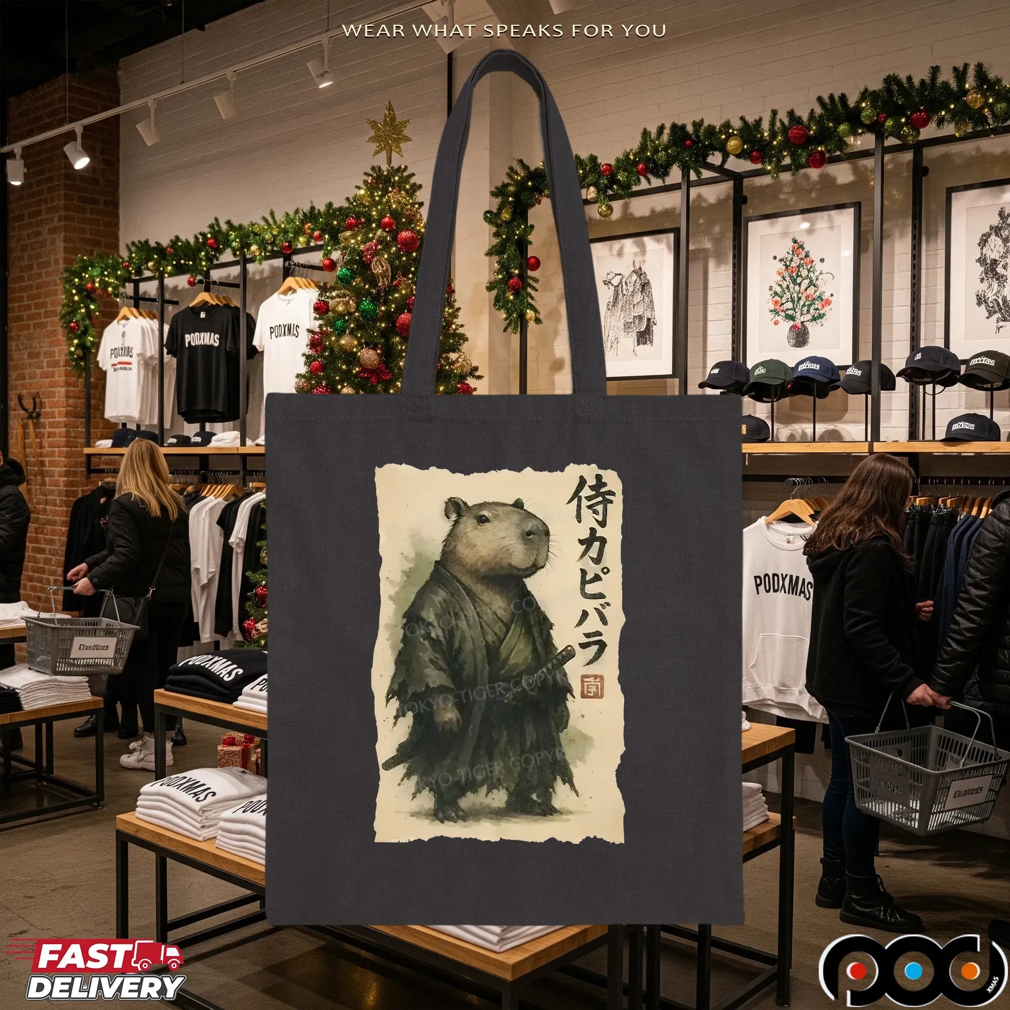 Capybara Samurai Classic T-Shirt