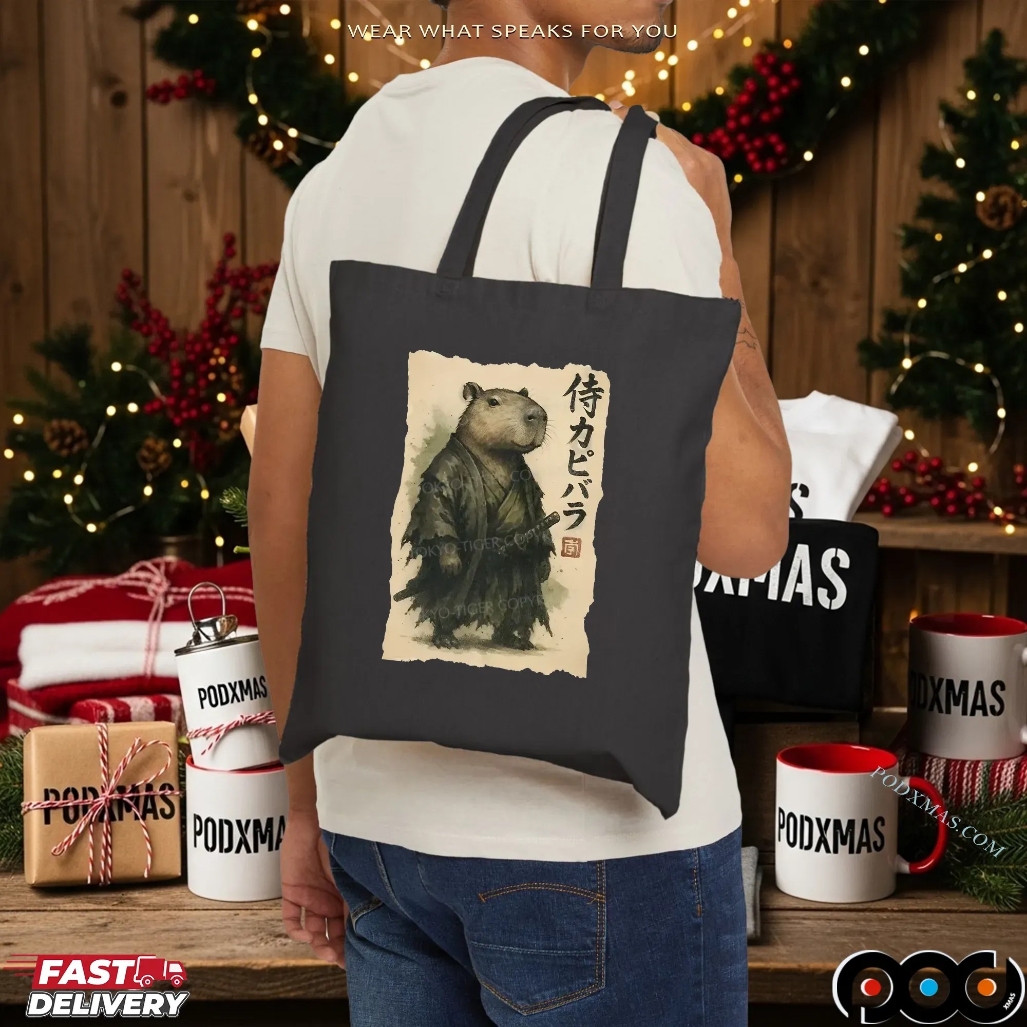 Capybara Samurai Classic T-Shirt