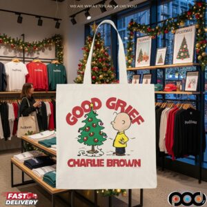 Charlie Brown Christmas Tree Good Grief The Peanuts T Shirt