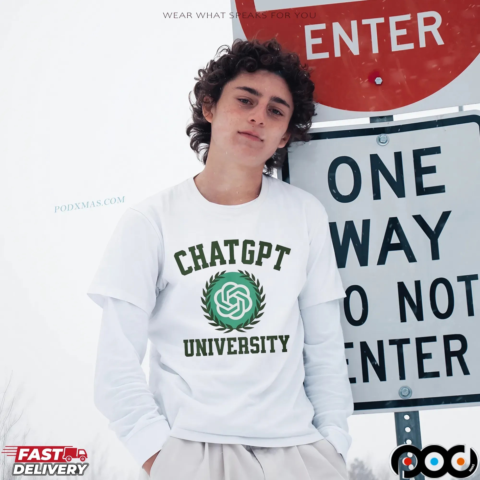 ChatGPT University Funny T Shirt
