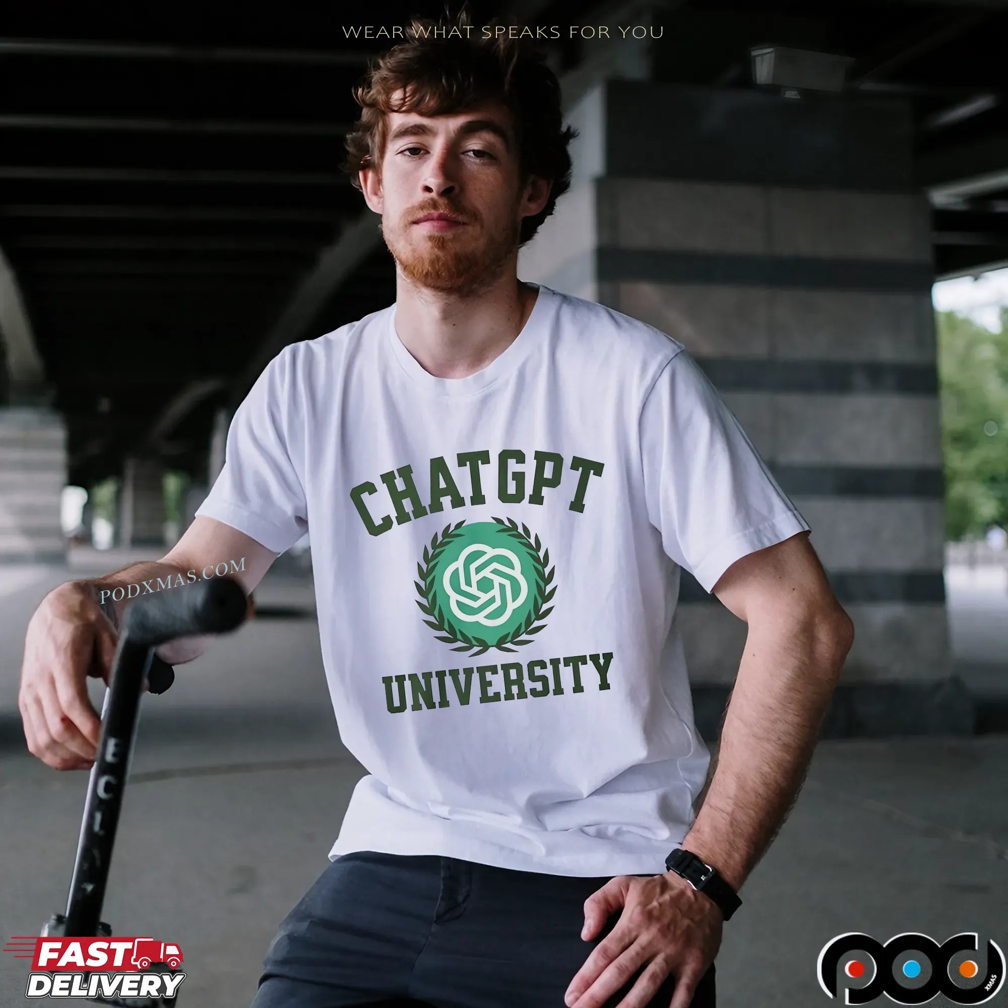 ChatGPT University Funny T Shirt