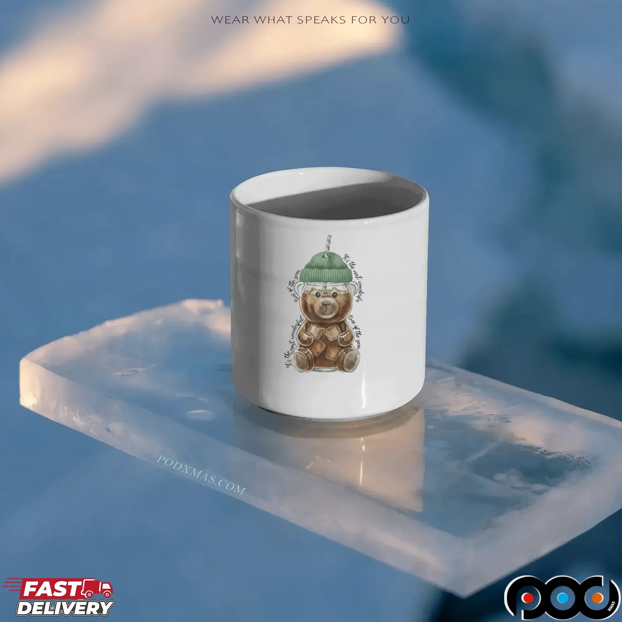 Christmas Starbucks Bear Cup It's The Most Wonderful Time Of The Year T Shirt