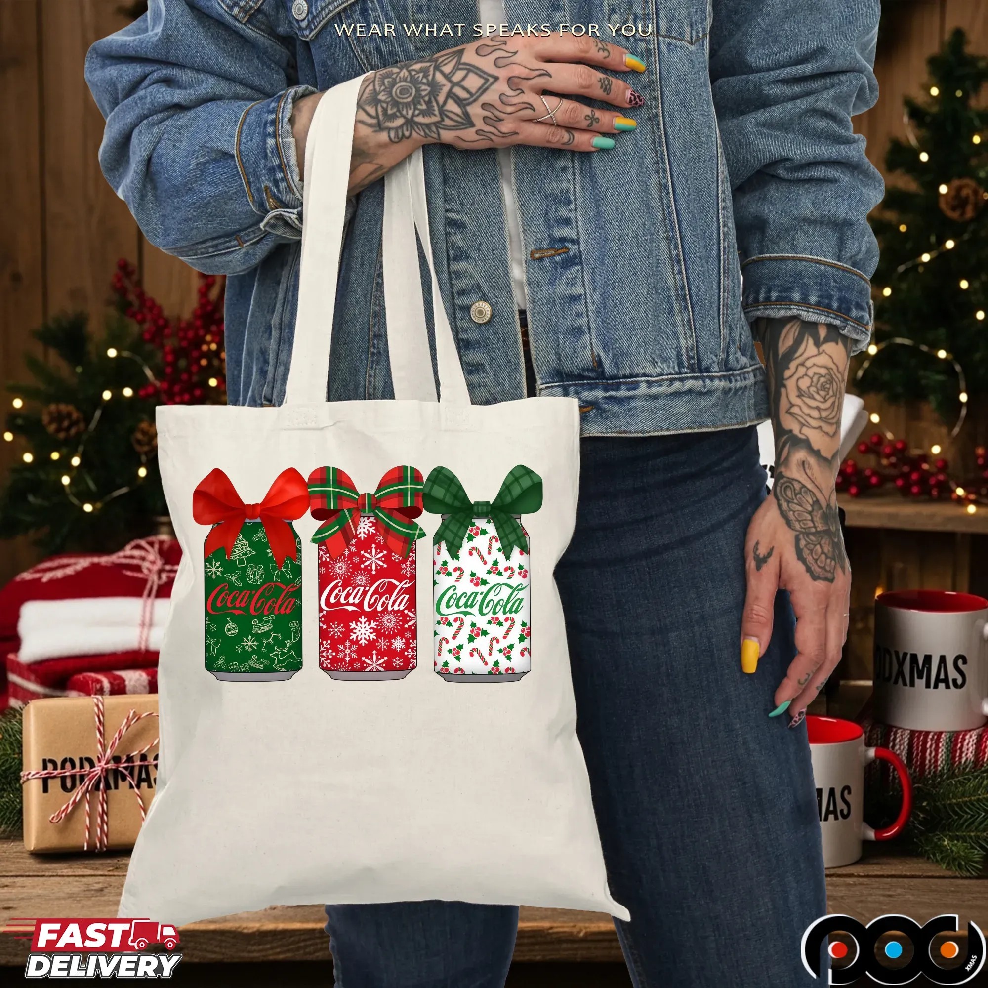 Coca Cola Cans With Coquette Bow Christmas Soda Lover T Shirt