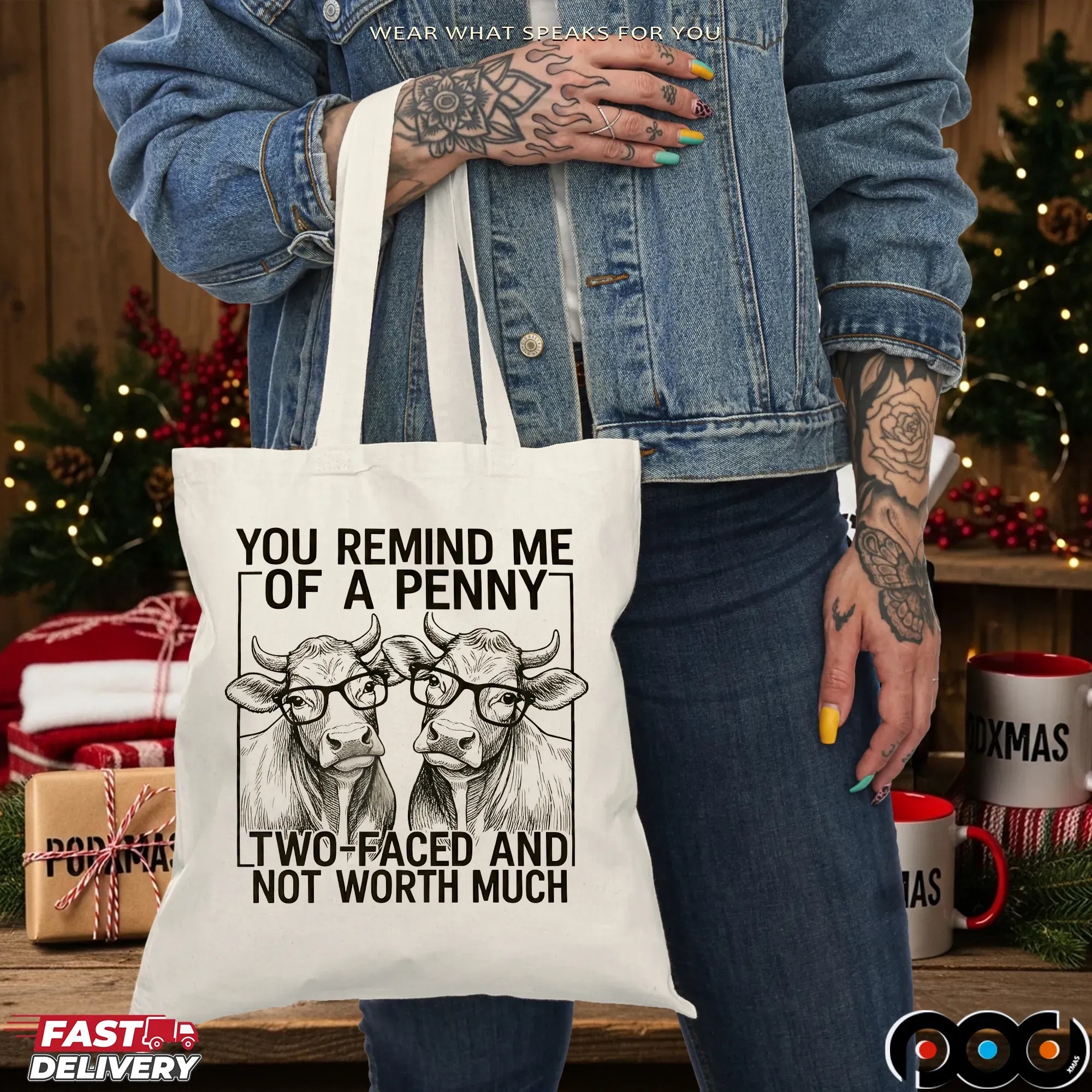 Cow You Remind Me Of A Penny Ltwo-faced And Not Worth Much T Shirt