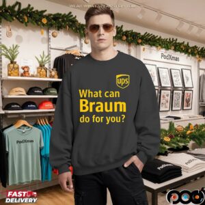 Denver Nuggets Basketball Ups What Can Braun Do For You T Shirt