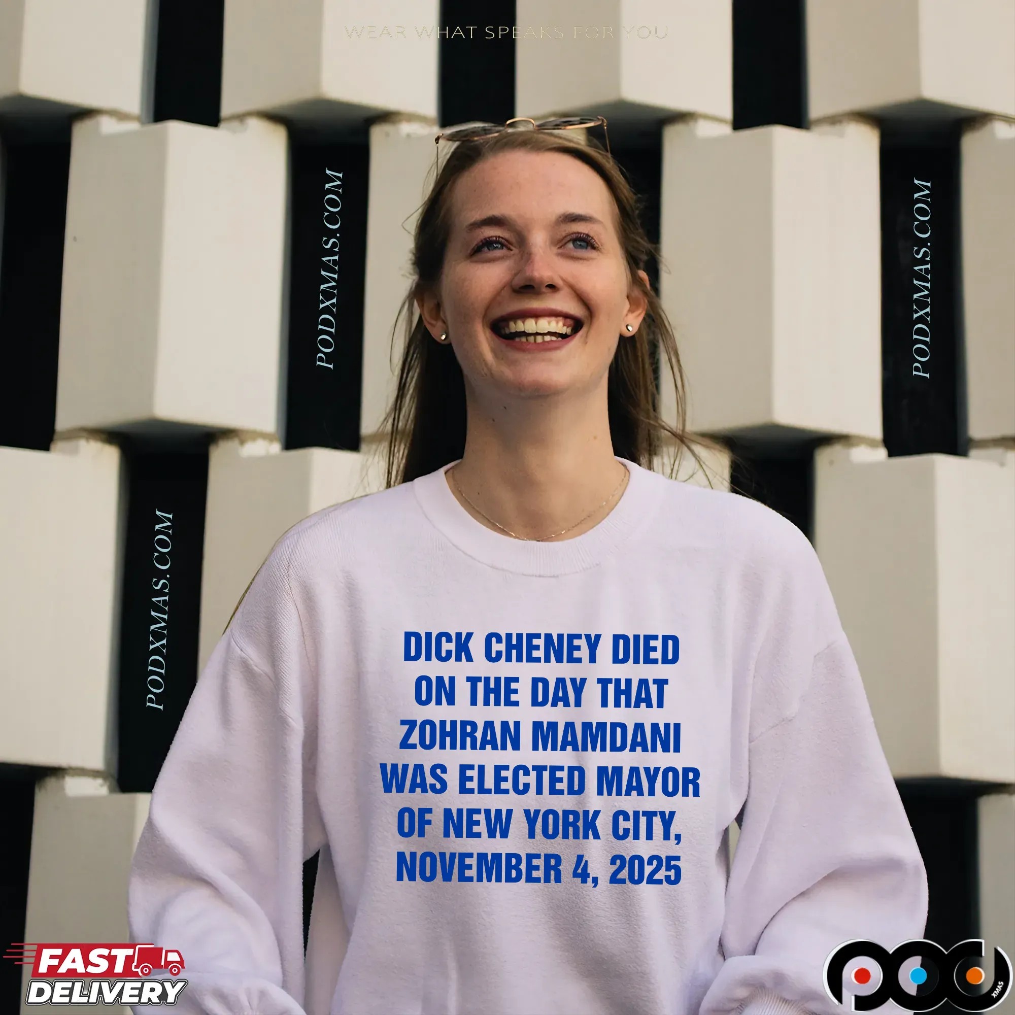 Dick Cheney Died On The Day That Zohran Mamdani Was Elected Mayor Of New York City November 4 2025 Statement T Shirt