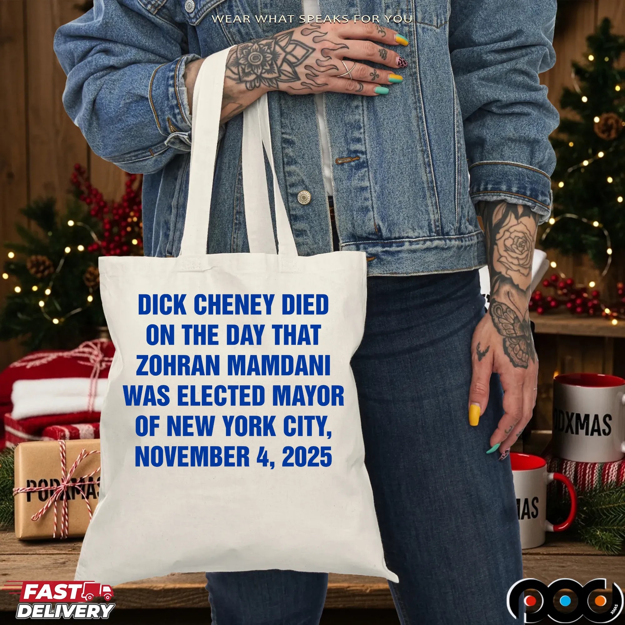 Dick Cheney Died On The Day That Zohran Mamdani Was Elected Mayor Of New York City November 4 2025 Statement T Shirt