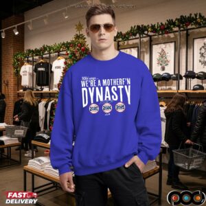 Dodgers Kiké Hernandez We're a Mother F'n Dynasty 2025 Signature T Shirt