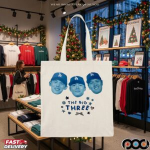 Dodgers The Big Three Ohtani Yamamoto And Sasaki T Shirt