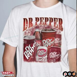 Dr Pepper Soda Retro Bootleg T Shirt