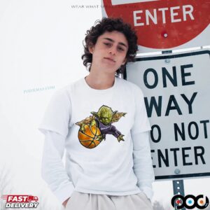 Dunk Yoda Basketball Graphic T Shirt