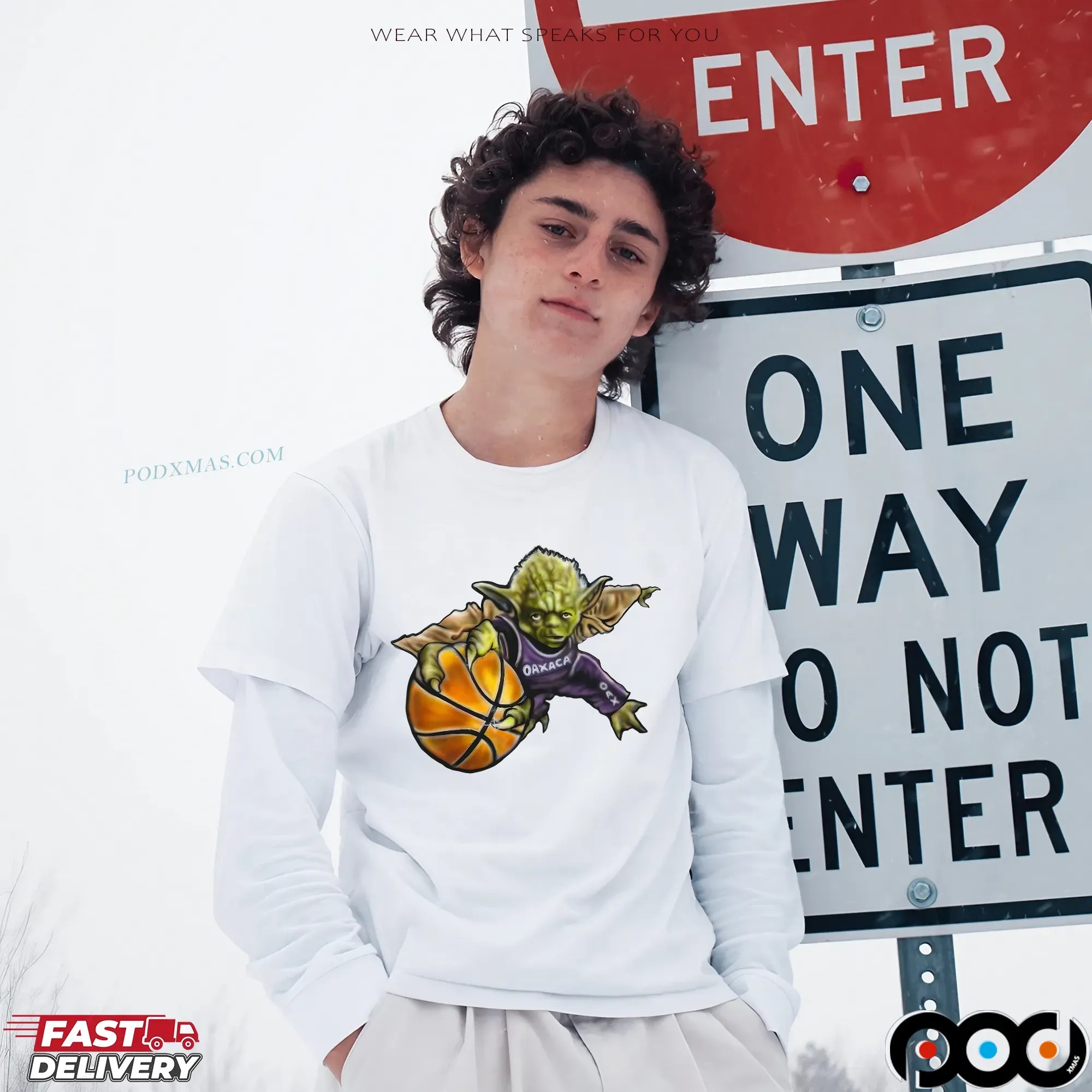 Dunk Yoda Basketball Graphic T Shirt