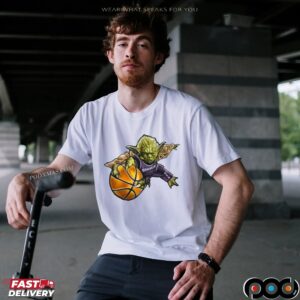 Dunk Yoda Basketball Graphic T Shirt