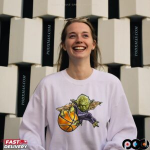 Dunk Yoda Basketball Graphic T Shirt