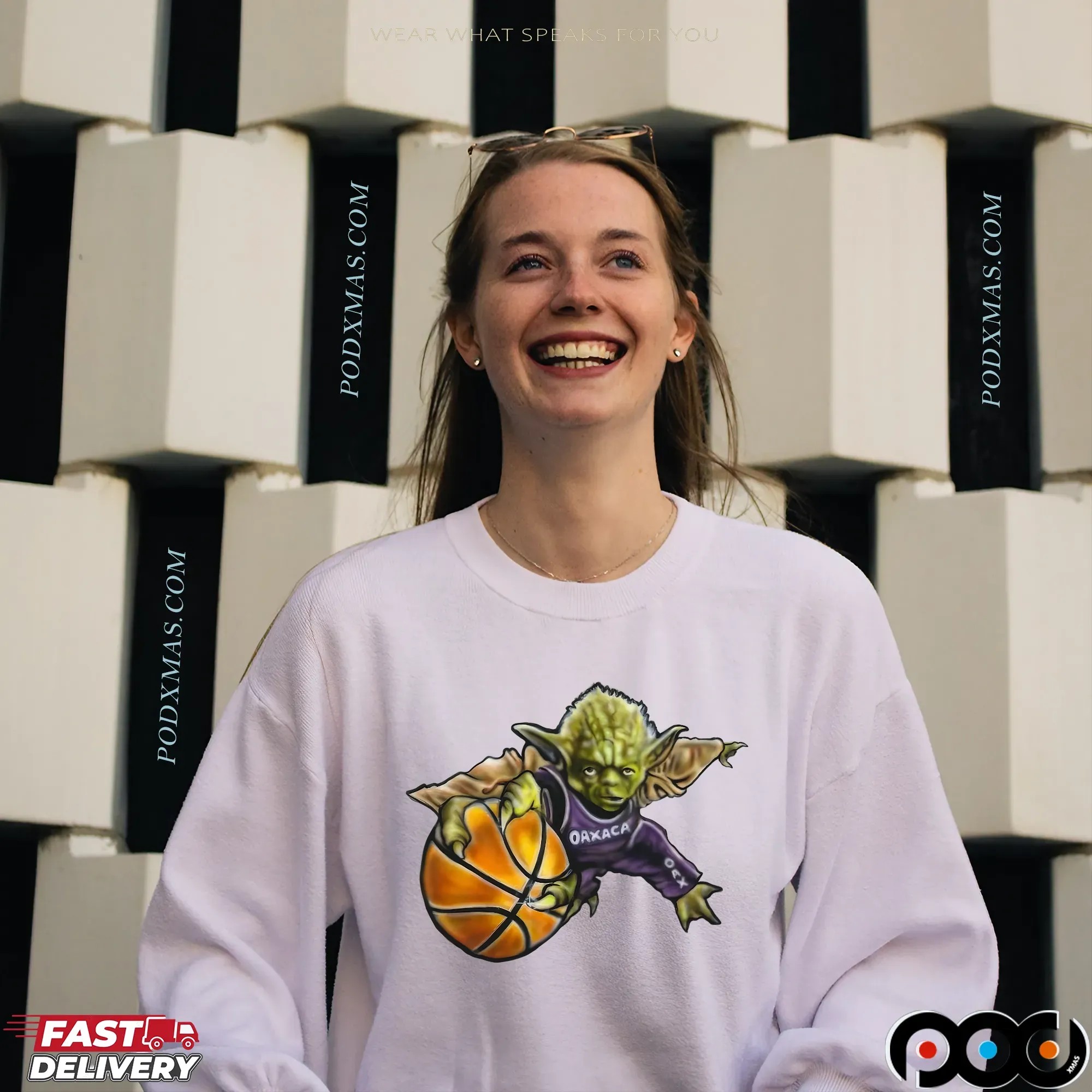 Dunk Yoda Basketball Graphic T Shirt
