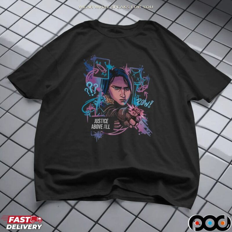 Caitlyn Kiramman League Of Legends Arcane Justice Above All Shirt