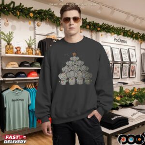 Elephant Christmas Tree T Shirt
