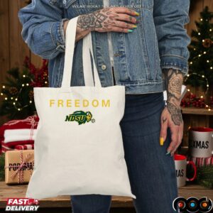 Freedom North Dakota State Bison Football Logo T Shirt