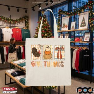 Give Thanks Thanksgiving Coquette Bow Thanksgiving Turkey Pumpkin T Shirt