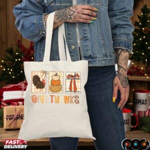 Give Thanks Thanksgiving Coquette Bow Thanksgiving Turkey Pumpkin T Shirt